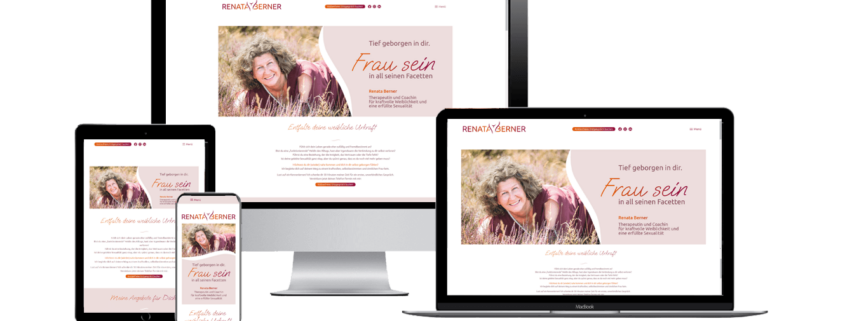 Webdesign Wordpress Coaching für Frauen