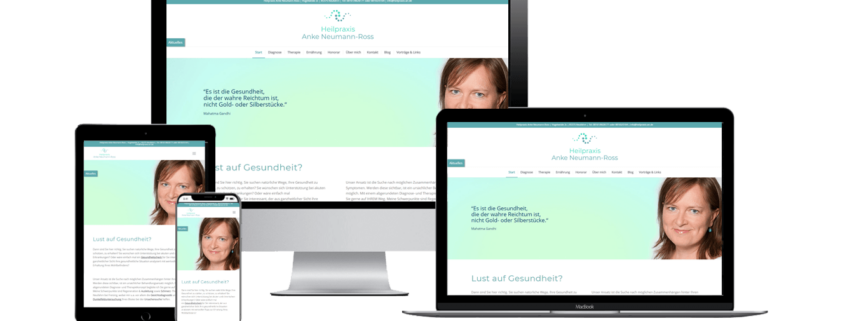 Webdesign mit Wordpress Naturheilkunde München