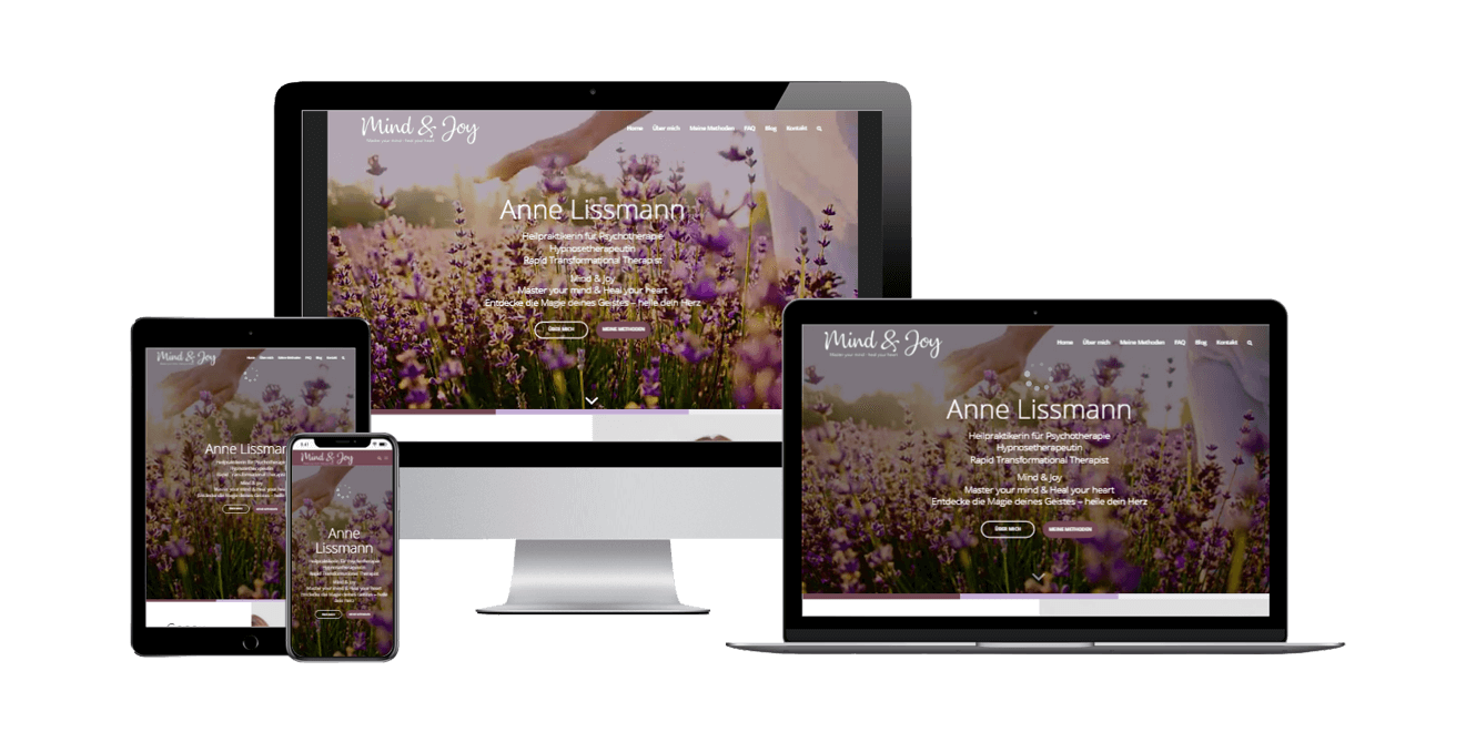 Webdesign mit Wordpress Hypnose Coaching München