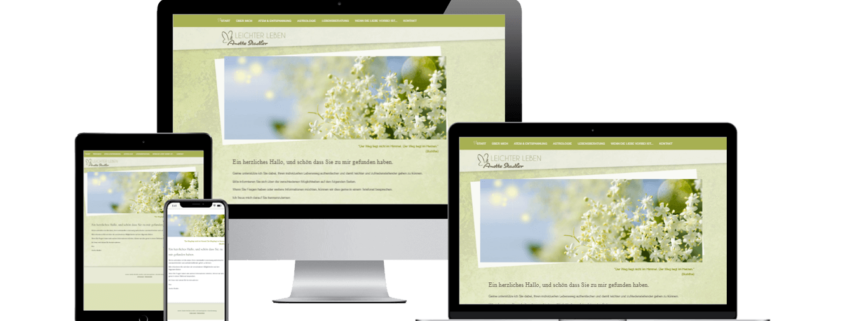 Webdesign mit Wordpress Lebensberatung München