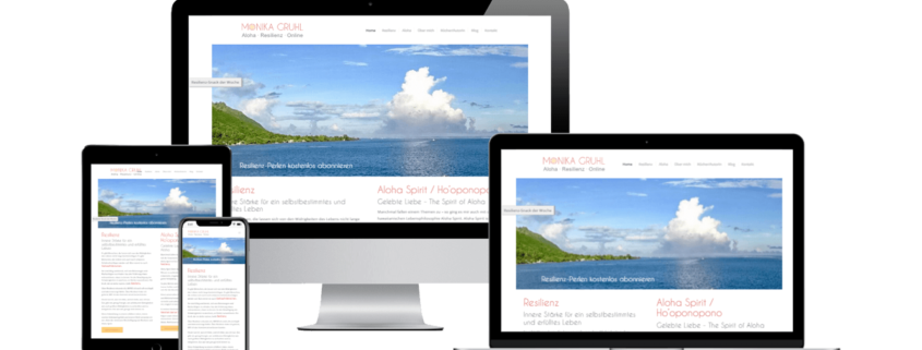 Webdesign mit Wordpress Resilienz München